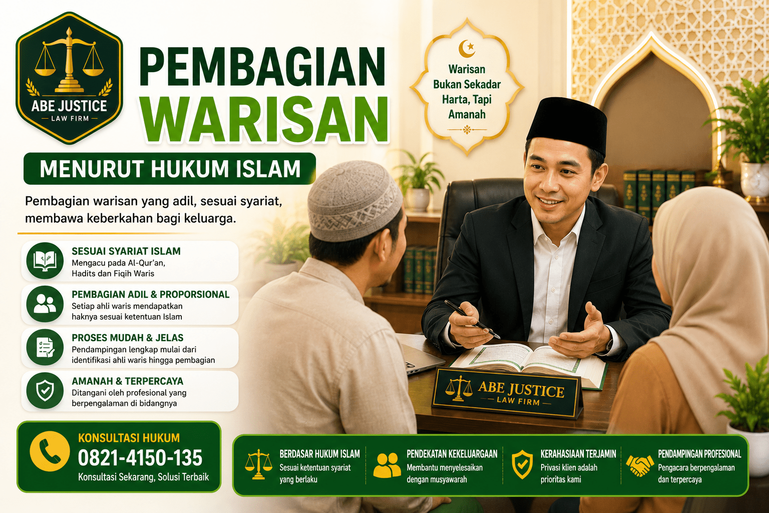Cara Pembagian Warisan Menurut Islam