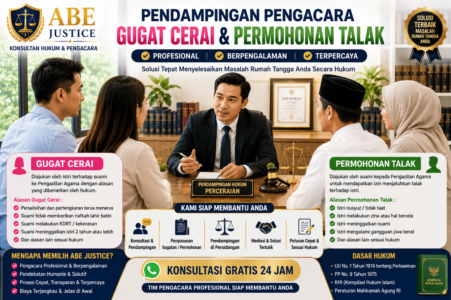 Gugat Cerai dan Cerai Talak