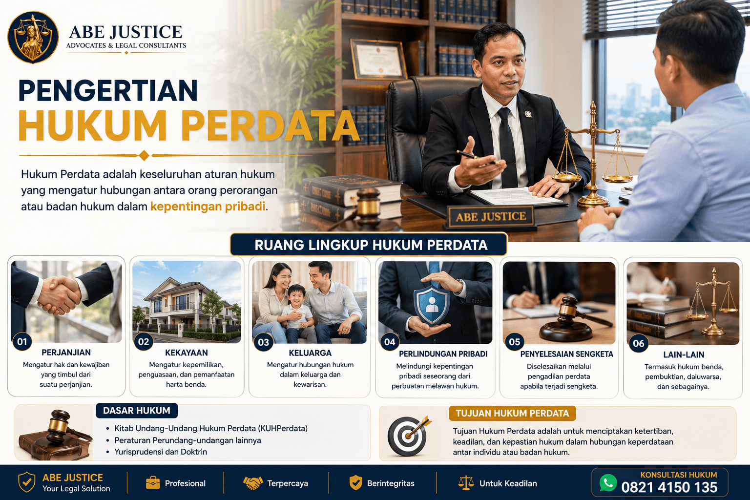 Pengertian Hukum Perdata